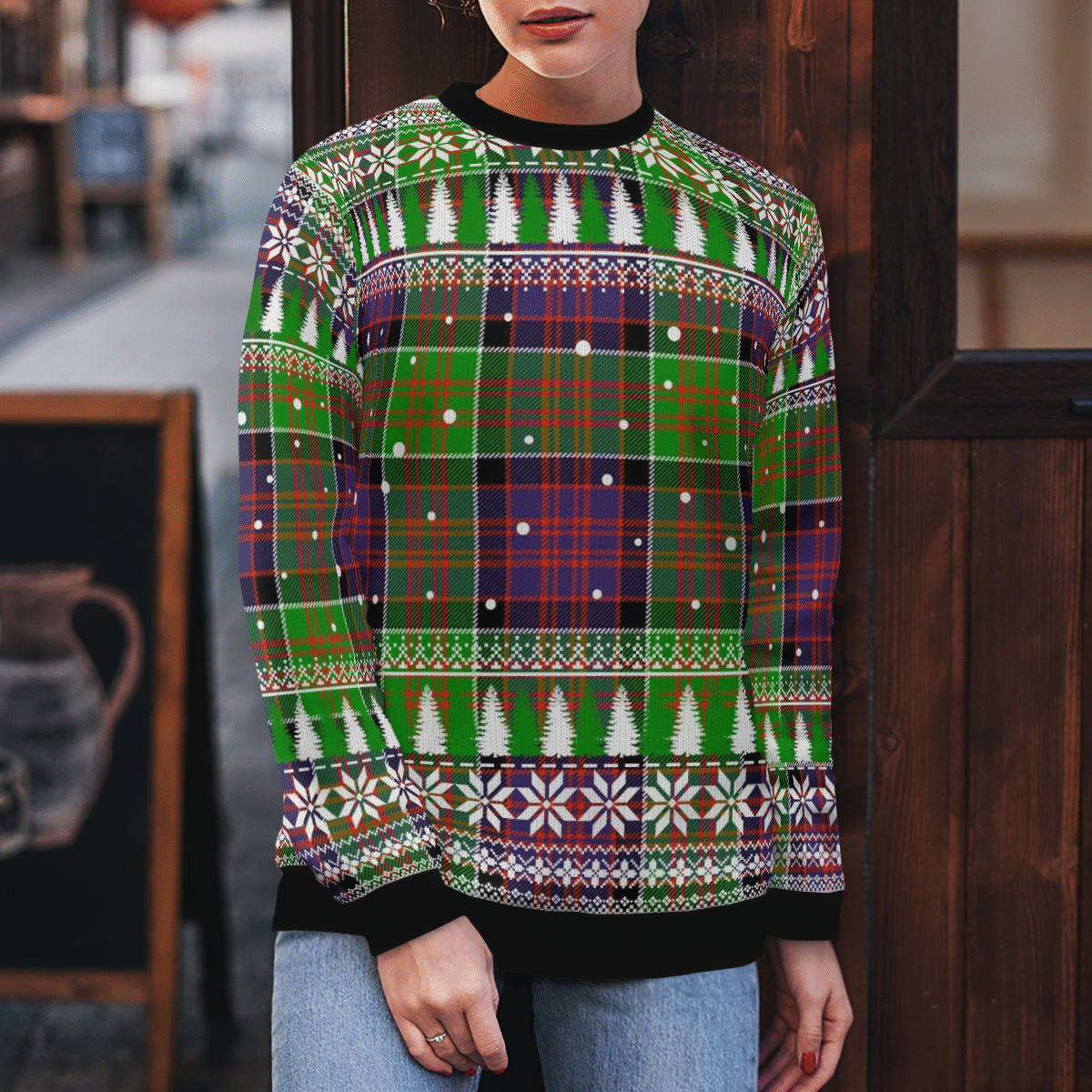 Clan MacDonald of Clanranald Tartan Christmas Ugly Sweater FV44 MacDonald of Clanranald Tartan Tartan Ugly Sweater   