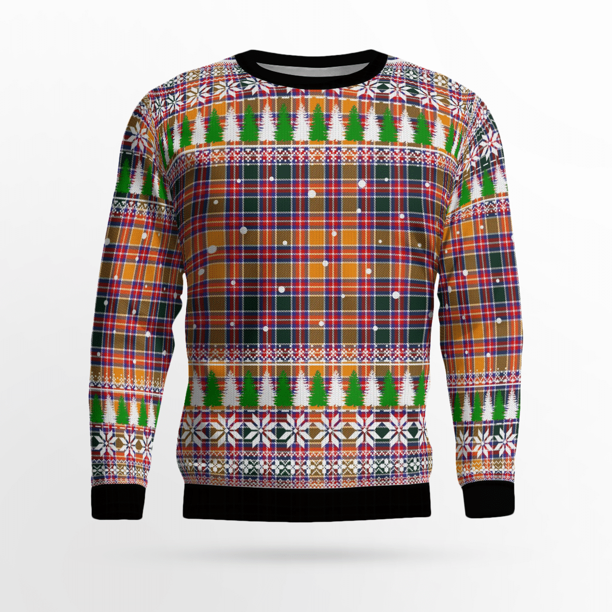 Clan Jacobite Tartan Christmas Ugly Sweater SX95 Jacobite Tartan Tartan Ugly Sweater   