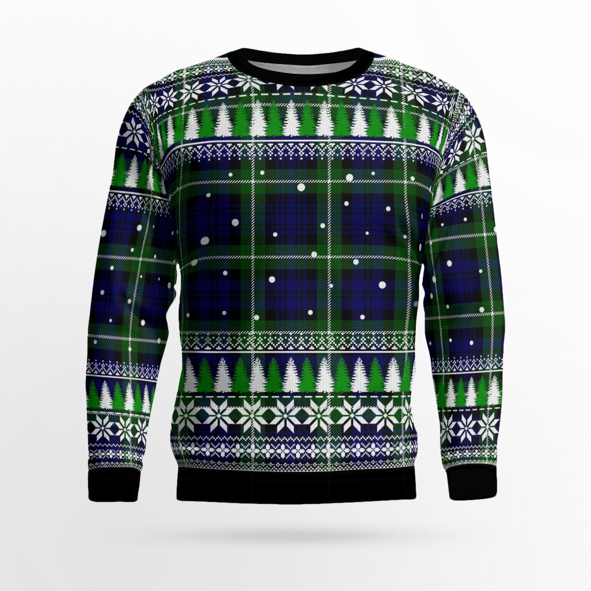 Clan Lamont Modern Tartan Christmas Ugly Sweater TX56 Lamont Modern Tartan Tartan Ugly Sweater   