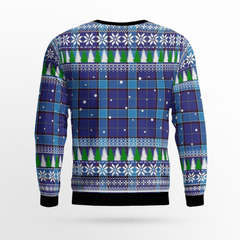 Clan Kirkcaldy Tartan Christmas Ugly Sweater DX98 Kirkcaldy Tartan Tartan Ugly Sweater   