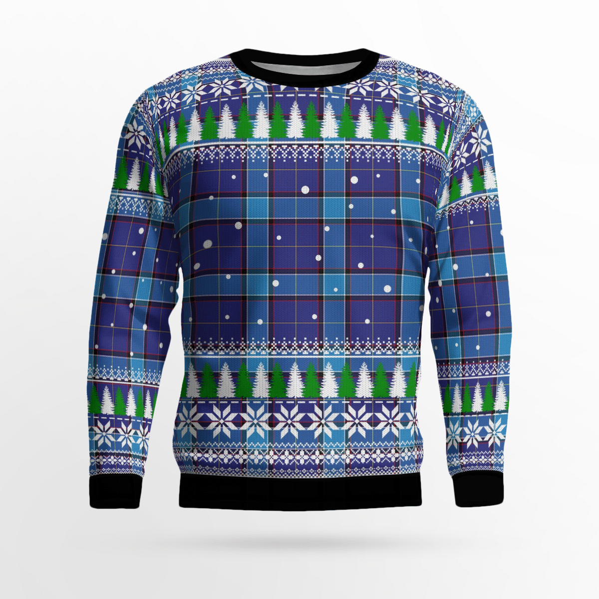 Clan Kirkcaldy Tartan Christmas Ugly Sweater DX98 Kirkcaldy Tartan Tartan Ugly Sweater   