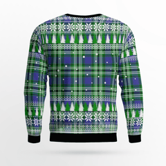 Clan Learmonth Tartan Christmas Ugly Sweater II60 Learmonth Tartan Tartan Ugly Sweater   