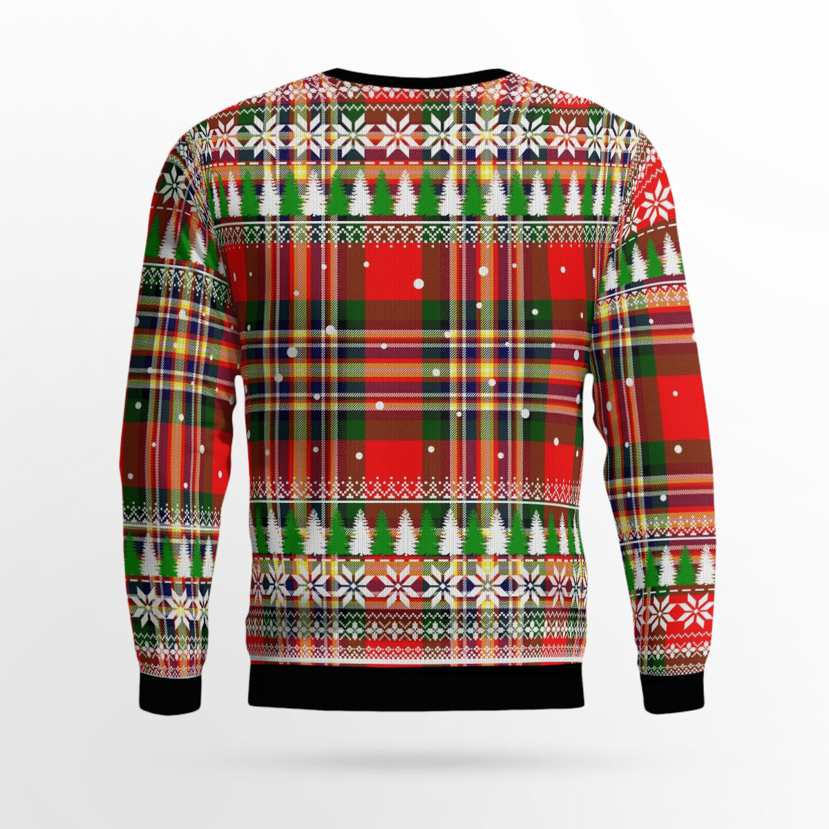 Clan MacGill Modern Tartan Christmas Ugly Sweater PF95 MacGill Modern Tartan Tartan Ugly Sweater   