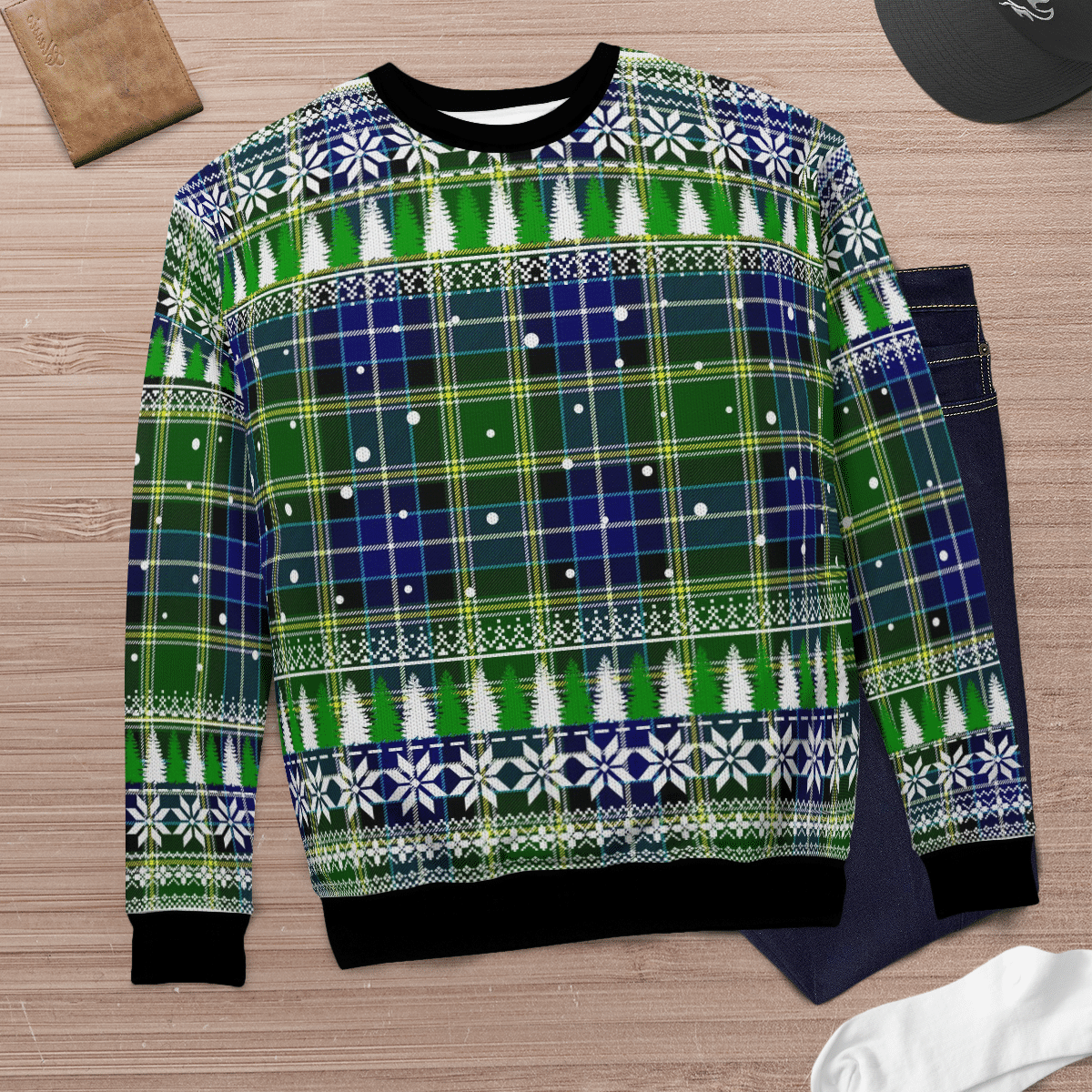 Clan MacKellar Tartan Christmas Ugly Sweater IX18 MacKellar Tartan Tartan Ugly Sweater   