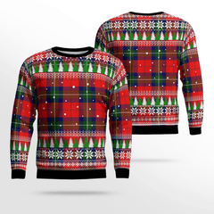 Clan Ruthven Modern Tartan Christmas Ugly Sweater CR13 Ruthven Modern Tartan Tartan Ugly Sweater   