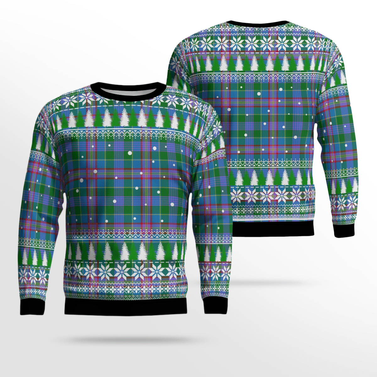 Clan Pitcairn Hunting Tartan Christmas Ugly Sweater NW89 Pitcairn Hunting Tartan Tartan Ugly Sweater   