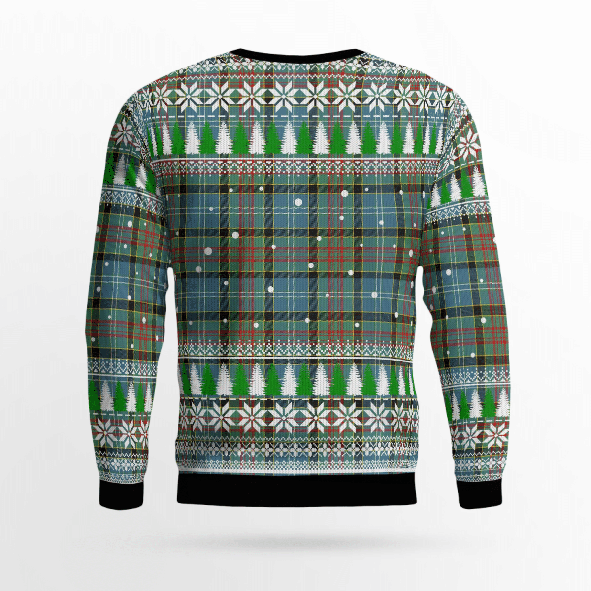 Clan Paisley District Tartan Christmas Ugly Sweater ET82 Paisley District Tartan Tartan Ugly Sweater   