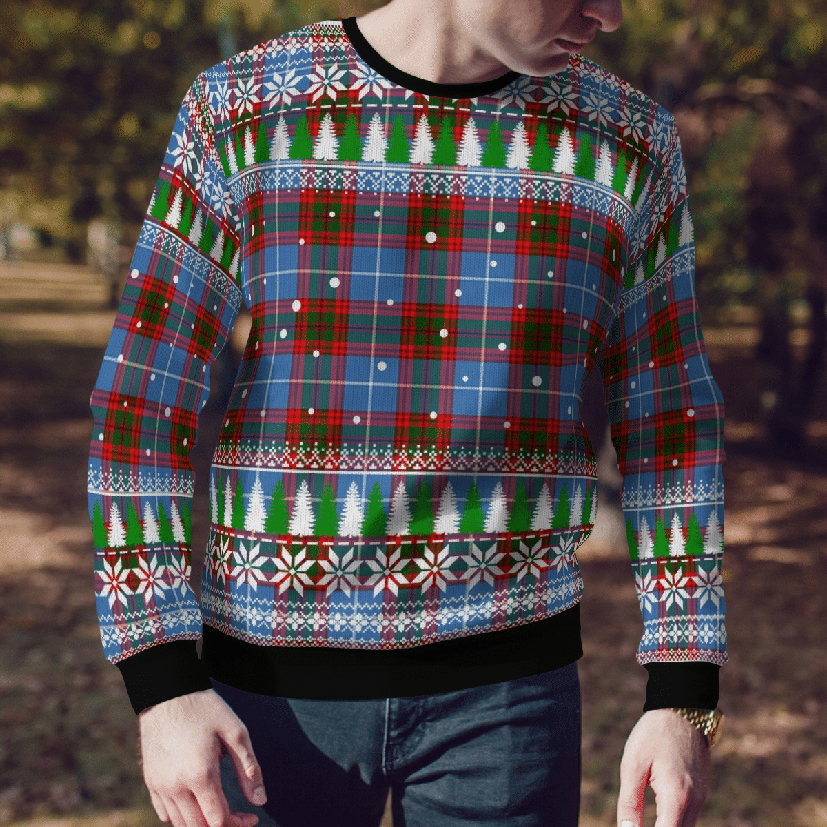 Clan Preston (Edinburgh) Tartan Christmas Ugly Sweater KS72 Preston (Edinburgh) Tartan Tartan Ugly Sweater   