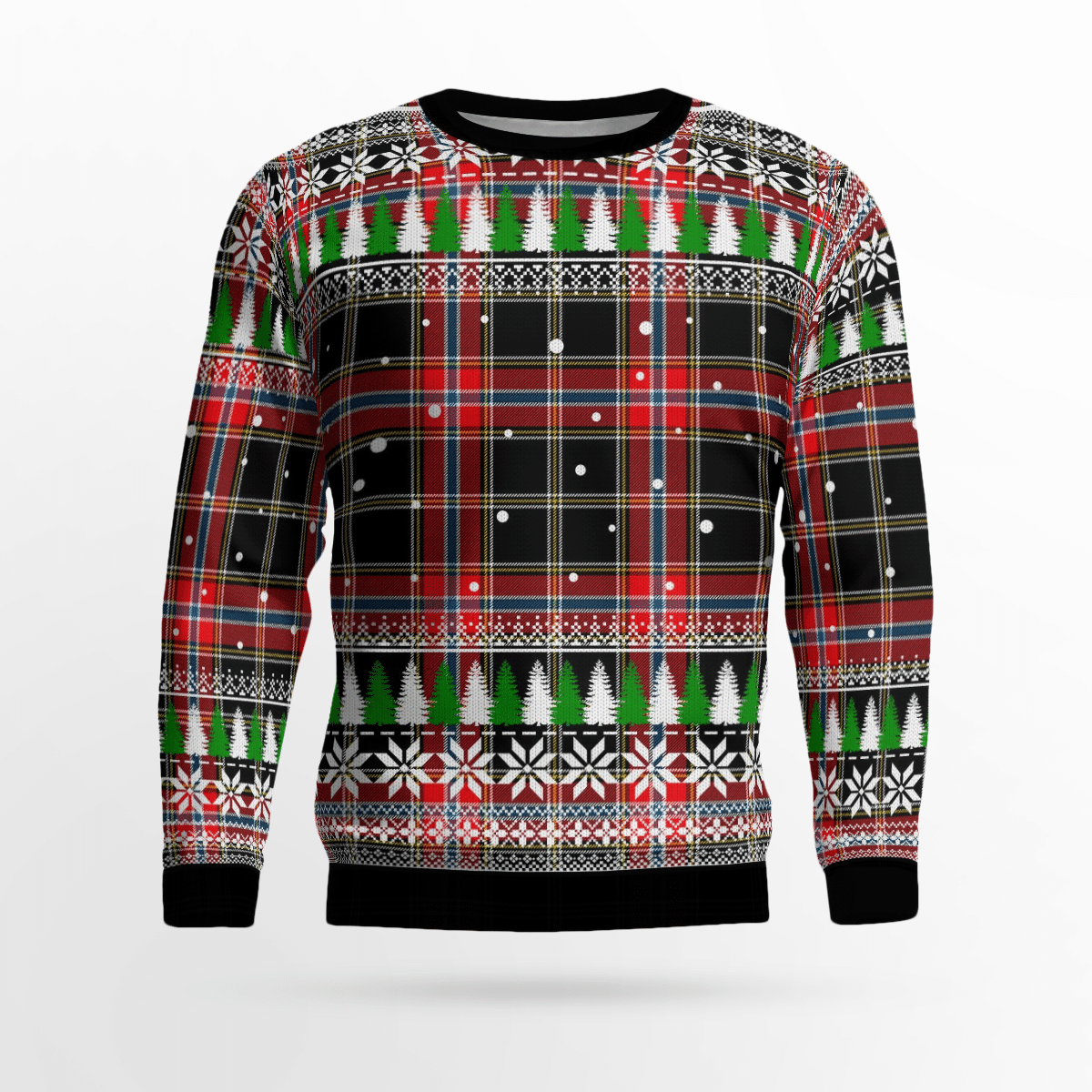 Clan Norwegian Night Tartan Christmas Ugly Sweater KI98 Norwegian Night Tartan Tartan Ugly Sweater   