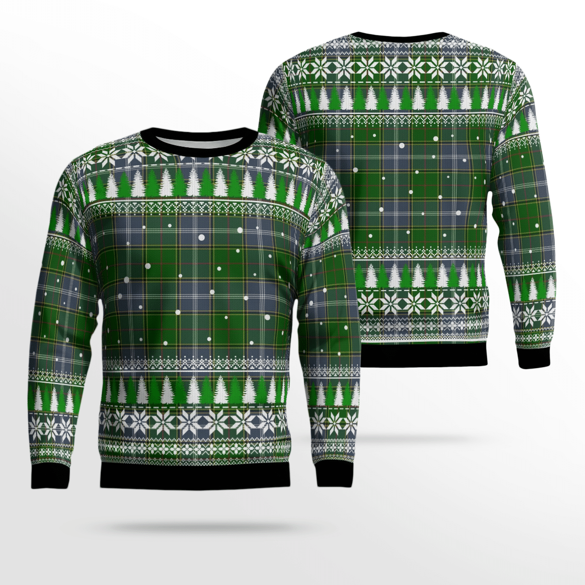 Clan Pringle Tartan Christmas Ugly Sweater VK98 Pringle Tartan Tartan Ugly Sweater   