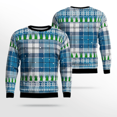 Clan Roberton Tartan Christmas Ugly Sweater NW70 Roberton Tartan Tartan Ugly Sweater   