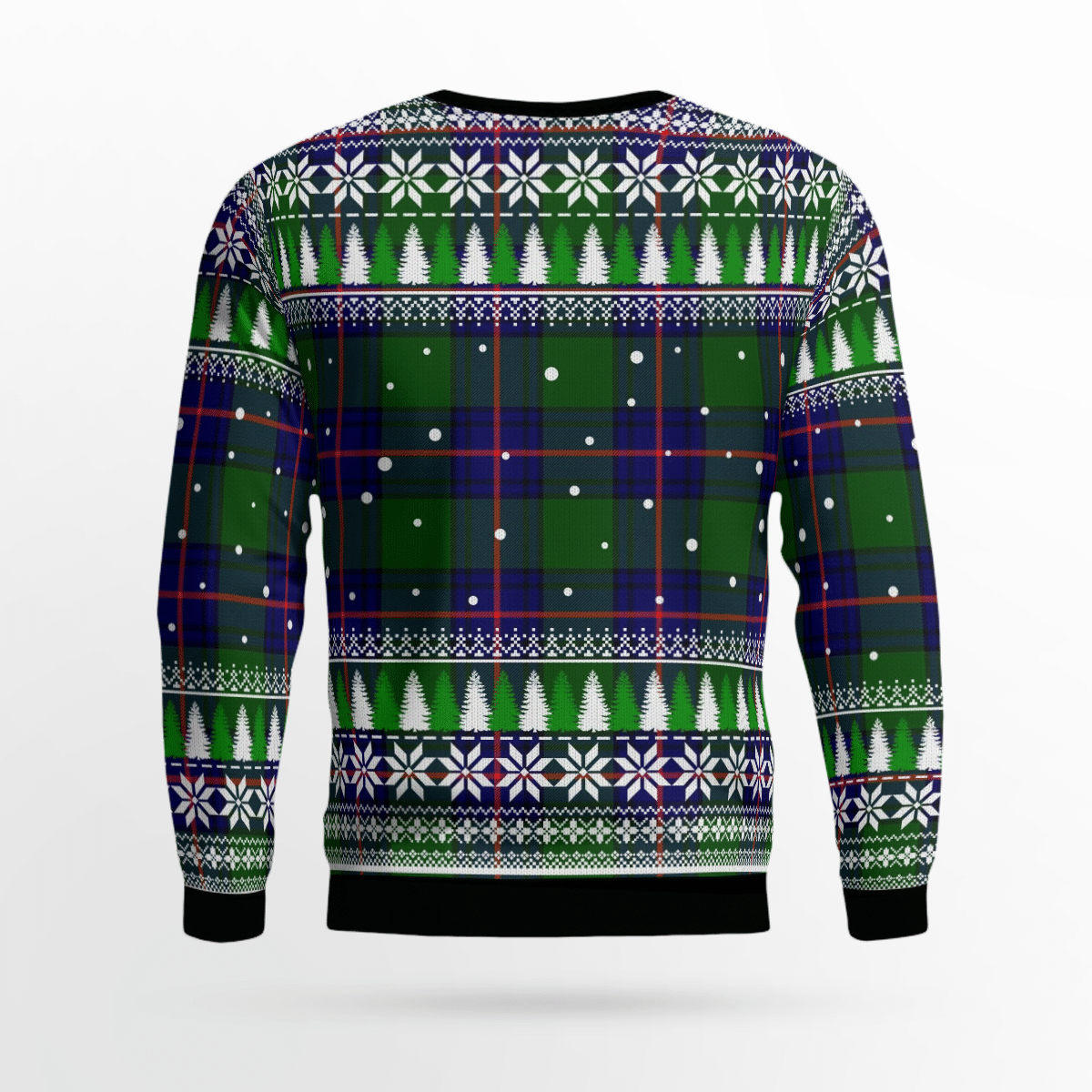 Clan Shaw Modern Tartan Christmas Ugly Sweater PZ67 Shaw Modern Tartan Tartan Ugly Sweater   