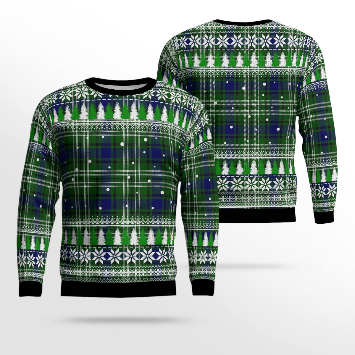 Clan Purves (Tweedside) Tartan Christmas Ugly Sweater GR41 Purves (Tweedside) Tartan Tartan Ugly Sweater   