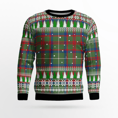 Clan Shaw Green Modern Tartan Christmas Ugly Sweater YS25 Shaw Green Modern Tartan Tartan Ugly Sweater   