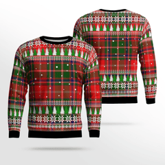 Clan Somerville Modern Tartan Christmas Ugly Sweater LH36 Somerville Modern Tartan Tartan Ugly Sweater   