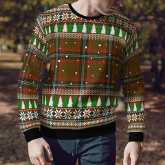 Clan Seton Hunting Modern Tartan Christmas Ugly Sweater VM77 Seton Hunting Modern Tartan Tartan Ugly Sweater   