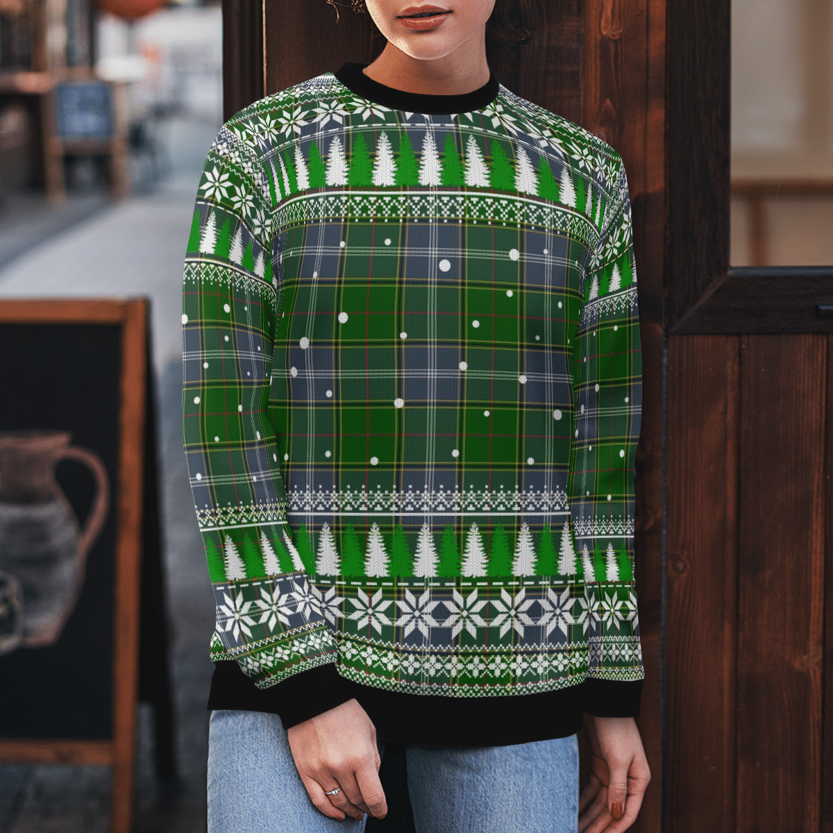 Clan Pringle Tartan Christmas Ugly Sweater VK98 Pringle Tartan Tartan Ugly Sweater   