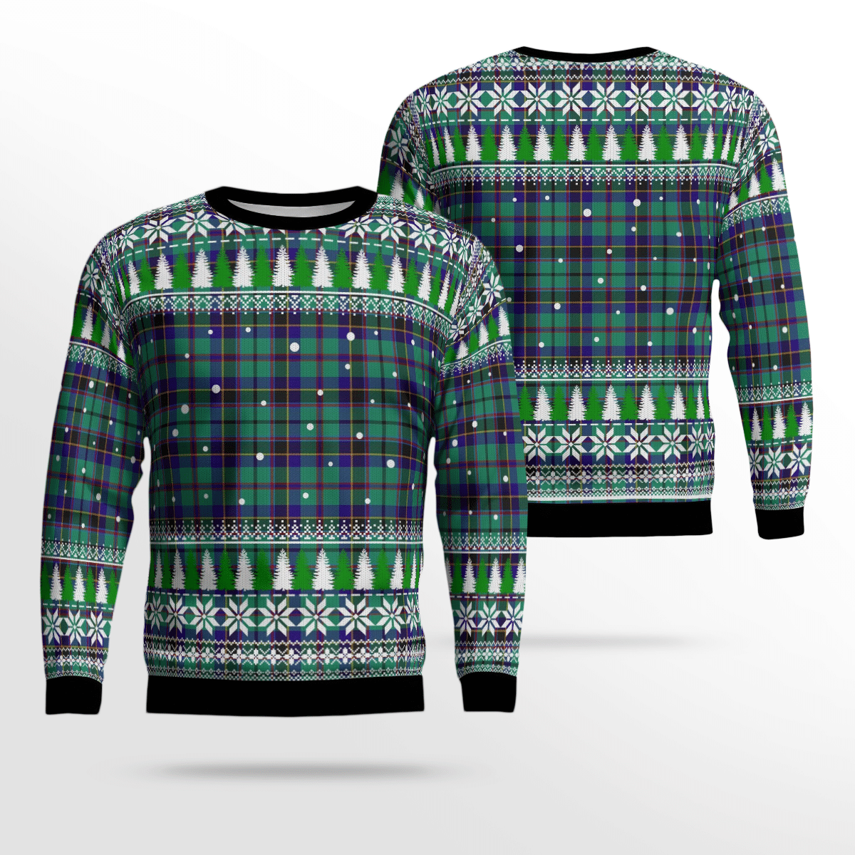 Clan Stevenson Tartan Christmas Ugly Sweater PE92 Stevenson Tartan Tartan Ugly Sweater   