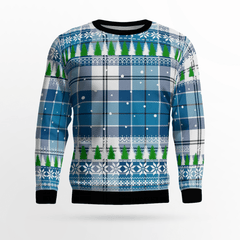 Clan Roberton Tartan Christmas Ugly Sweater NW70 Roberton Tartan Tartan Ugly Sweater   