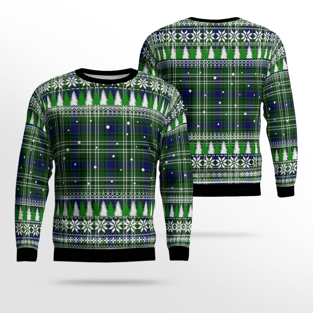 Clan Spottiswood (Tweedside) Tartan Christmas Ugly Sweater OO58 Spottiswood (Tweedside) Tartan Tartan Ugly Sweater   