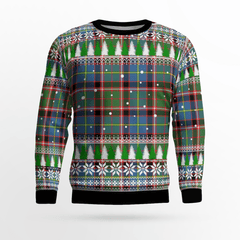 Clan Norvel (Stirling) Tartan Christmas Ugly Sweater TN23 Norvel (Stirling) Tartan Tartan Ugly Sweater   