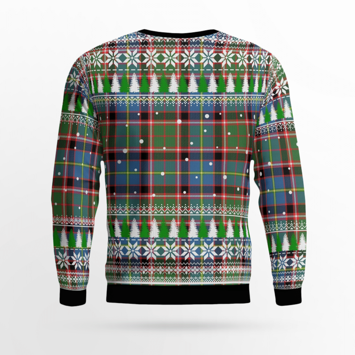 Clan Norvel (Stirling) Tartan Christmas Ugly Sweater TN23 Norvel (Stirling) Tartan Tartan Ugly Sweater   