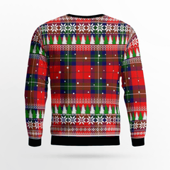 Clan Ruthven Modern Tartan Christmas Ugly Sweater CR13 Ruthven Modern Tartan Tartan Ugly Sweater   