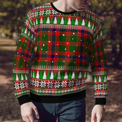 Clan Skene Modern Tartan Christmas Ugly Sweater XW42 Skene Modern Tartan Tartan Ugly Sweater   