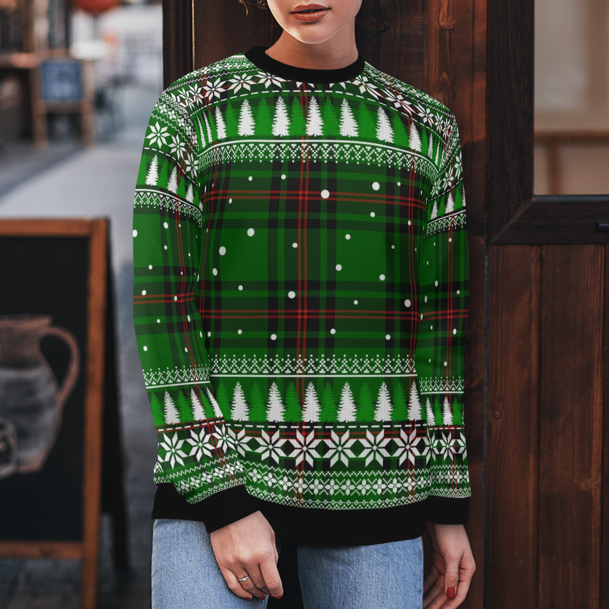 Clan Primrose (Fife) Tartan Christmas Ugly Sweater RB80 Primrose (Fife) Tartan Tartan Ugly Sweater   