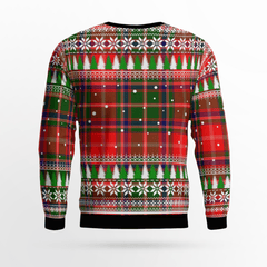 Clan Somerville Modern Tartan Christmas Ugly Sweater LH36 Somerville Modern Tartan Tartan Ugly Sweater   