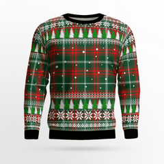 Clan Prince of Wales Tartan Christmas Ugly Sweater DE55 Prince of Wales Tartan Tartan Ugly Sweater   