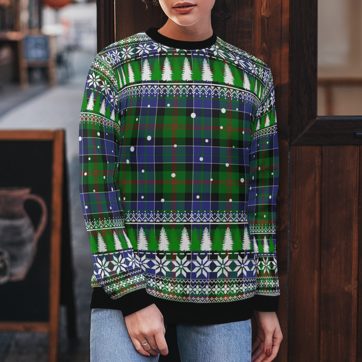 Clan Paterson Tartan Christmas Ugly Sweater JM97 Paterson Tartan Tartan Ugly Sweater   