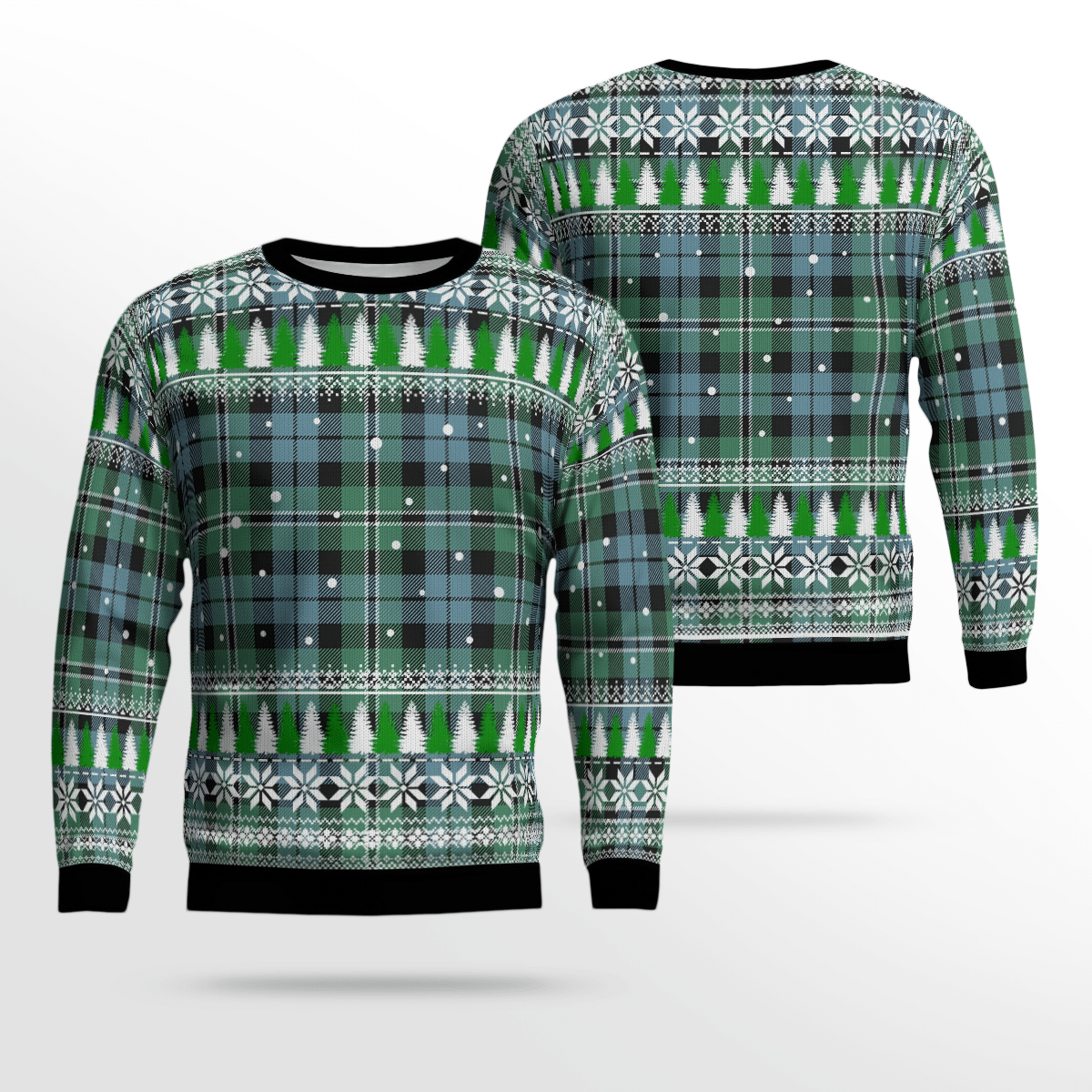 Clan Melville Tartan Christmas Ugly Sweater EA99 Melville Tartan Tartan Ugly Sweater   