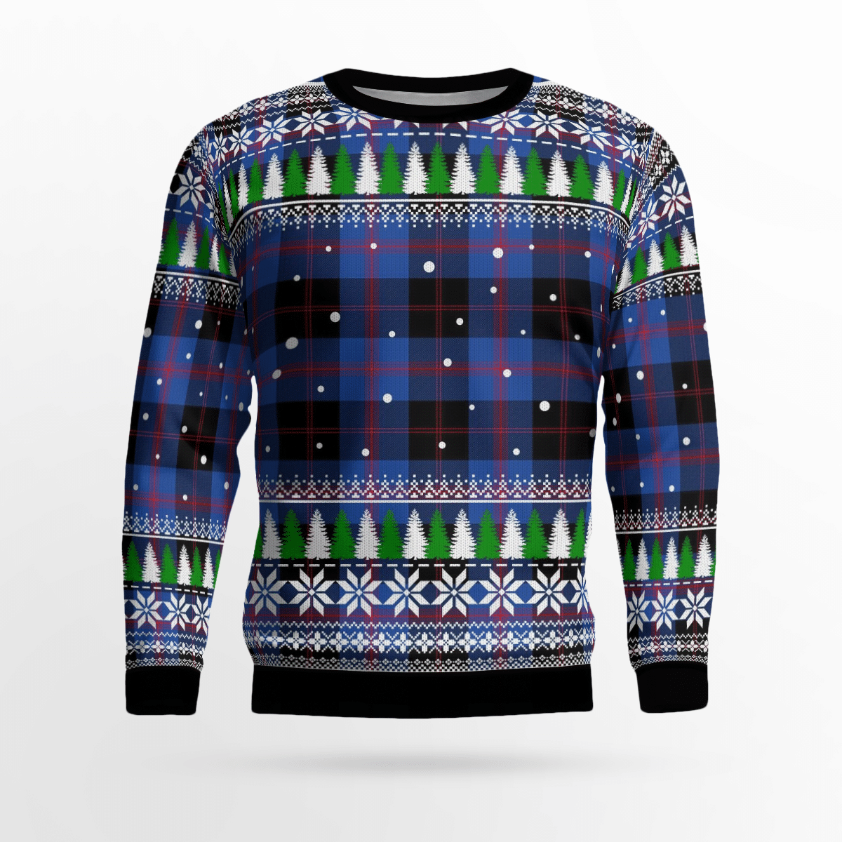 Clan Maule Tartan Christmas Ugly Sweater AU85 Maule Tartan Tartan Ugly Sweater   