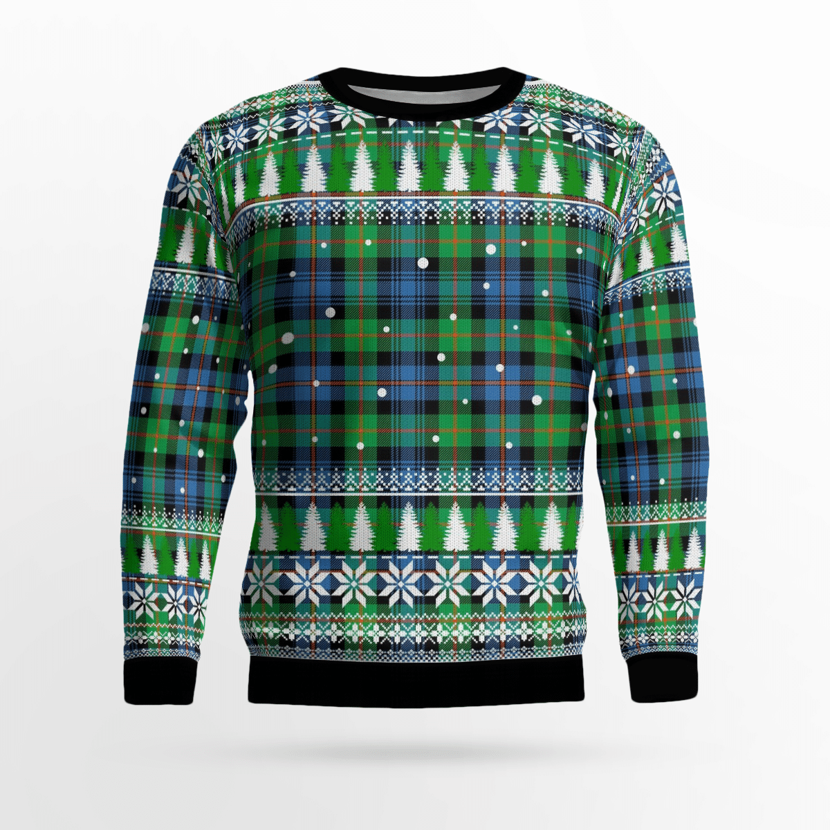 Clan Murray of Atholl Ancient Tartan Christmas Ugly Sweater ZK46 Murray of Atholl Ancient Tartan Tartan Ugly Sweater   