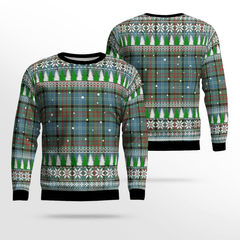 Clan Paisley District Tartan Christmas Ugly Sweater YZ80 Paisley District Tartan Tartan Ugly Sweater   