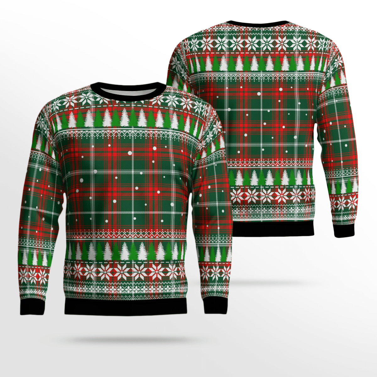 Clan Prince of Wales Tartan Christmas Ugly Sweater UJ87 Prince of Wales Tartan Tartan Ugly Sweater   