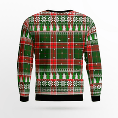 Clan Pollock Modern Tartan Christmas Ugly Sweater VY82 Pollock Modern Tartan Tartan Ugly Sweater   