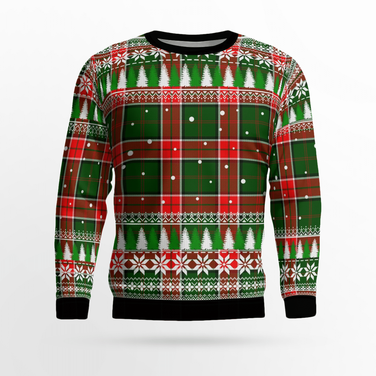 Clan Pollock Modern Tartan Christmas Ugly Sweater VY82 Pollock Modern Tartan Tartan Ugly Sweater   