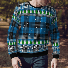 Clan Ramsay Blue Ancient Tartan Christmas Ugly Sweater NH44 Ramsay Blue Ancient Tartan Tartan Ugly Sweater   