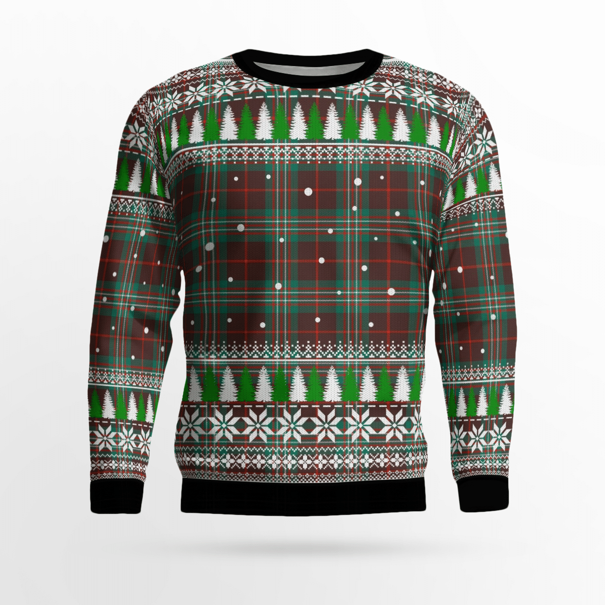 Clan Scott Brown Ancient Tartan Christmas Ugly Sweater ND88 Scott Brown Ancient Tartan Tartan Ugly Sweater   