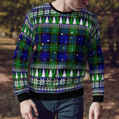 Clan Sempill Modern Tartan Christmas Ugly Sweater OD66 Sempill Modern Tartan Tartan Ugly Sweater   