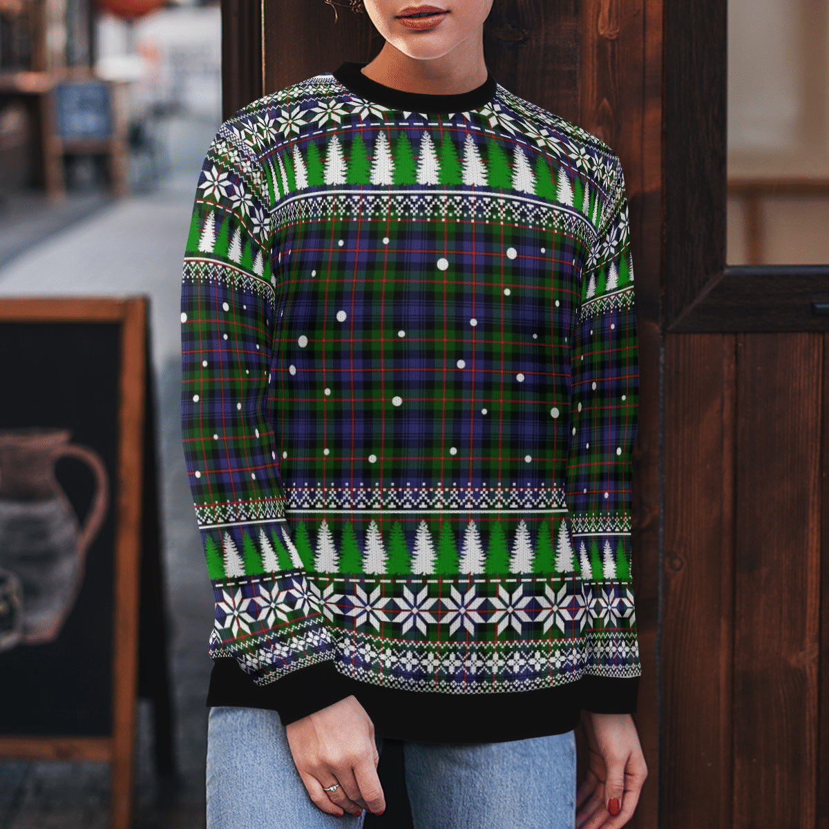 Clan Spalding Murray of Atholl Modern Tartan Christmas Ugly Sweater BF29 Spalding Murray of Atholl Modern Tartan Tartan Ugly Sweater   