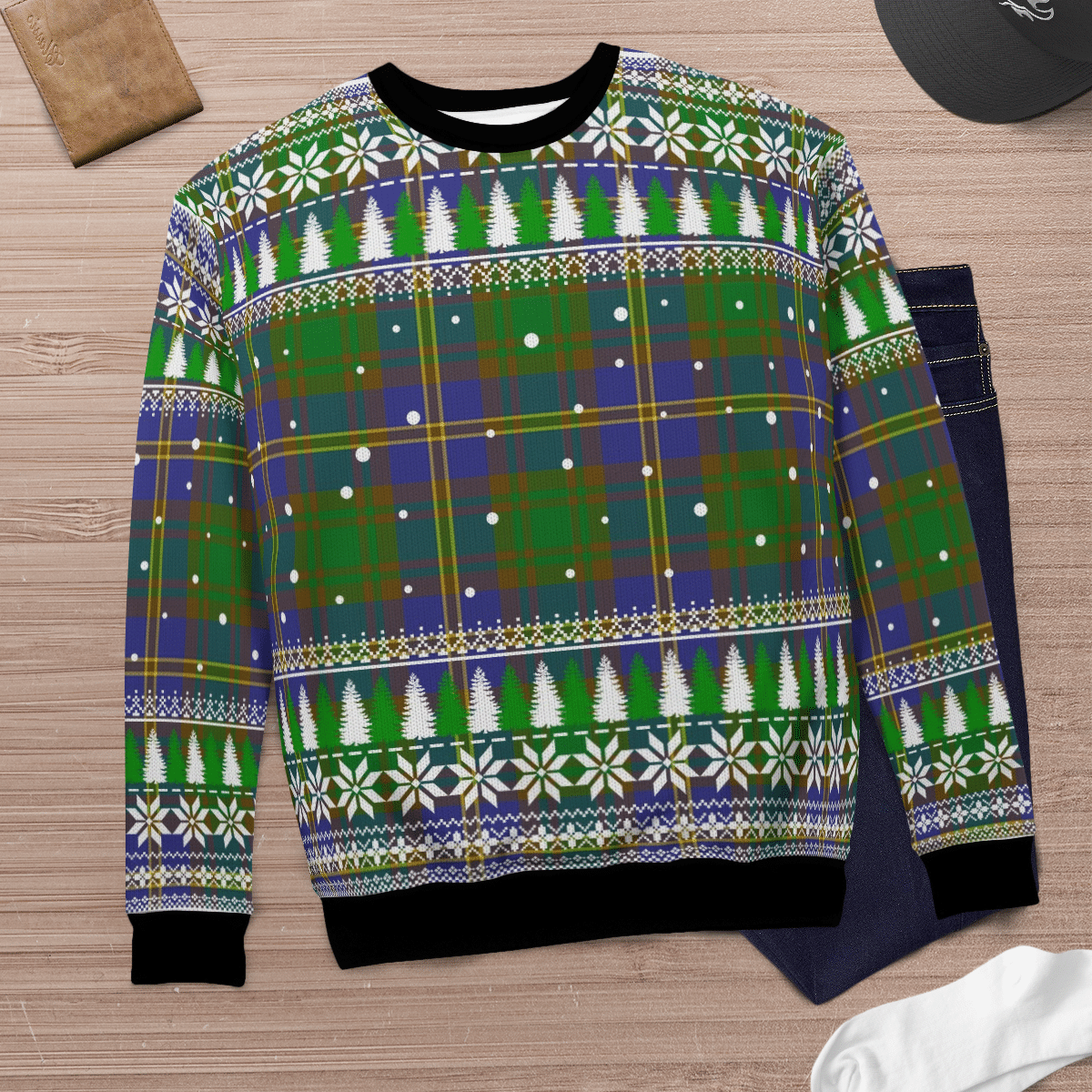 Clan Strange of Balkaskie Tartan Christmas Ugly Sweater OZ40 Strange of Balkaskie Tartan Tartan Ugly Sweater   