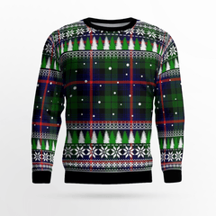 Clan Urquhart Modern Tartan Christmas Ugly Sweater AU68 Urquhart Modern Tartan Tartan Ugly Sweater   