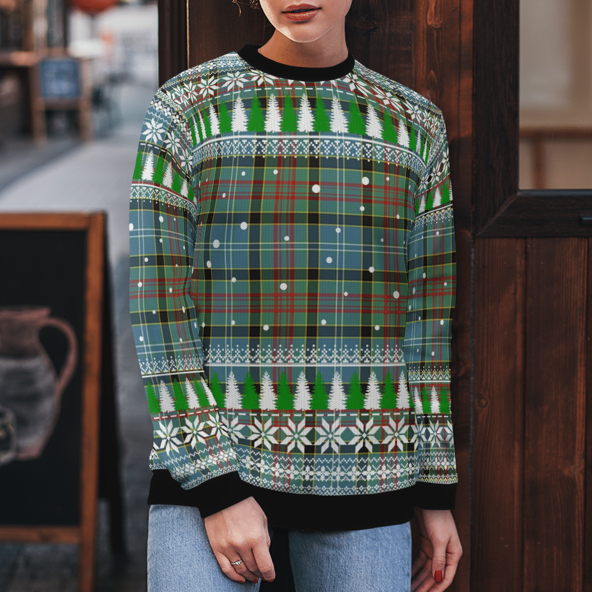 Clan Walkinshaw Tartan Christmas Ugly Sweater IM46 Walkinshaw Tartan Tartan Ugly Sweater   