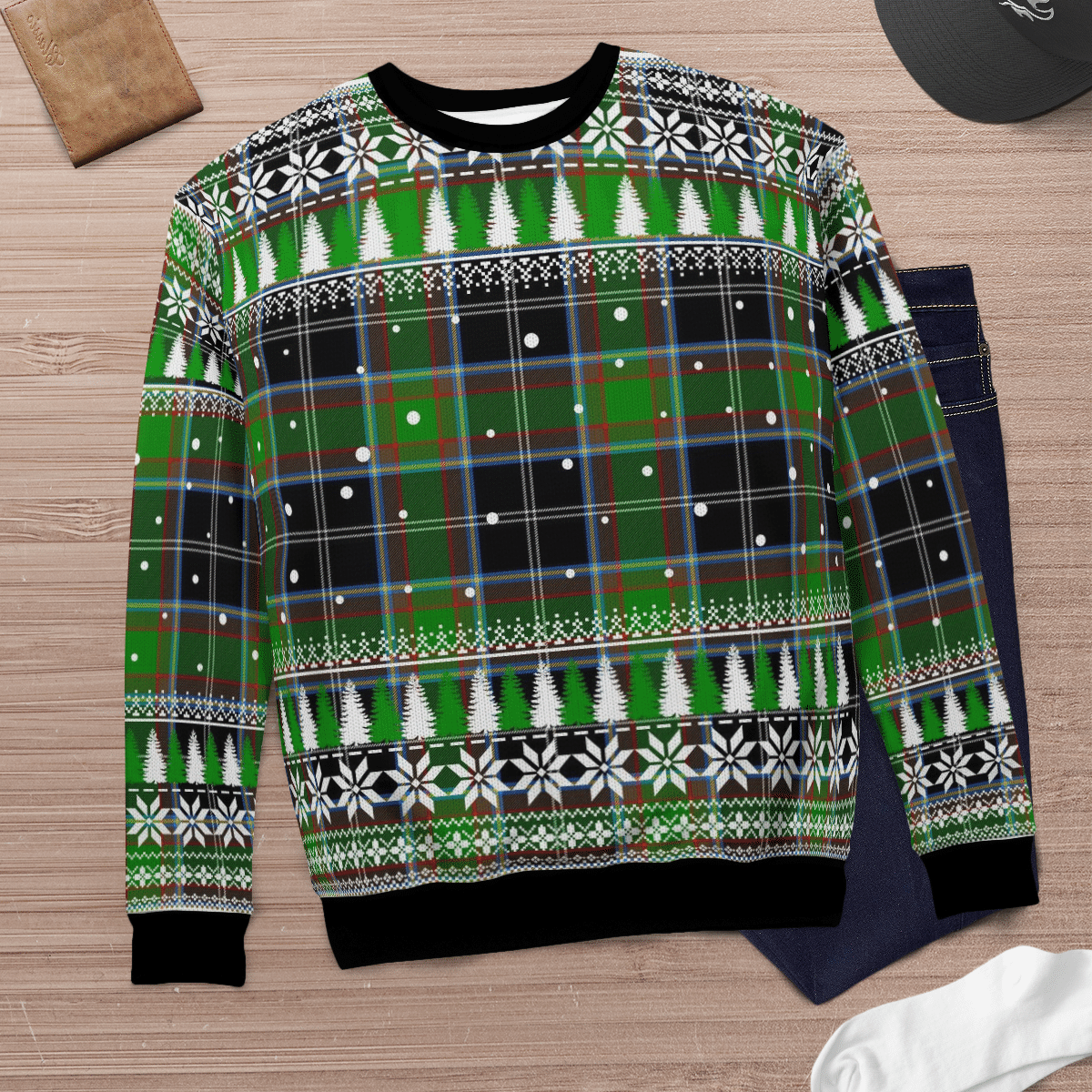 Clan Webster Tartan Christmas Ugly Sweater WZ37 Webster Tartan Tartan Ugly Sweater   