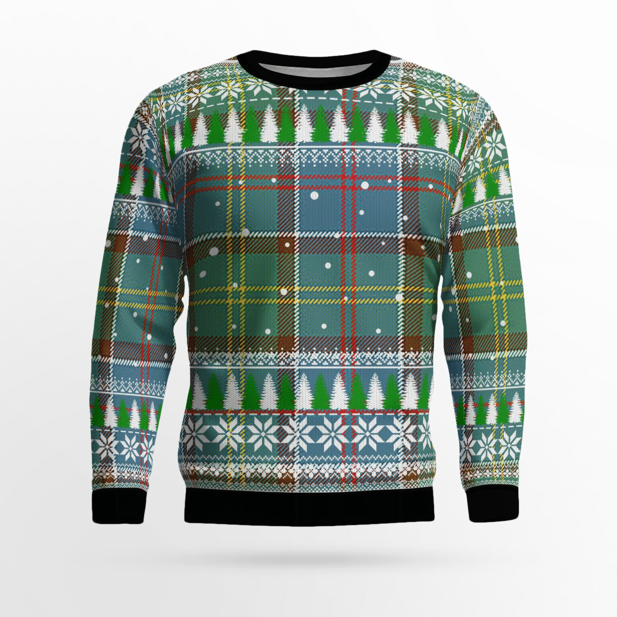 Clan Whitelaw Tartan Christmas Ugly Sweater PF29 Whitelaw Tartan Tartan Ugly Sweater   