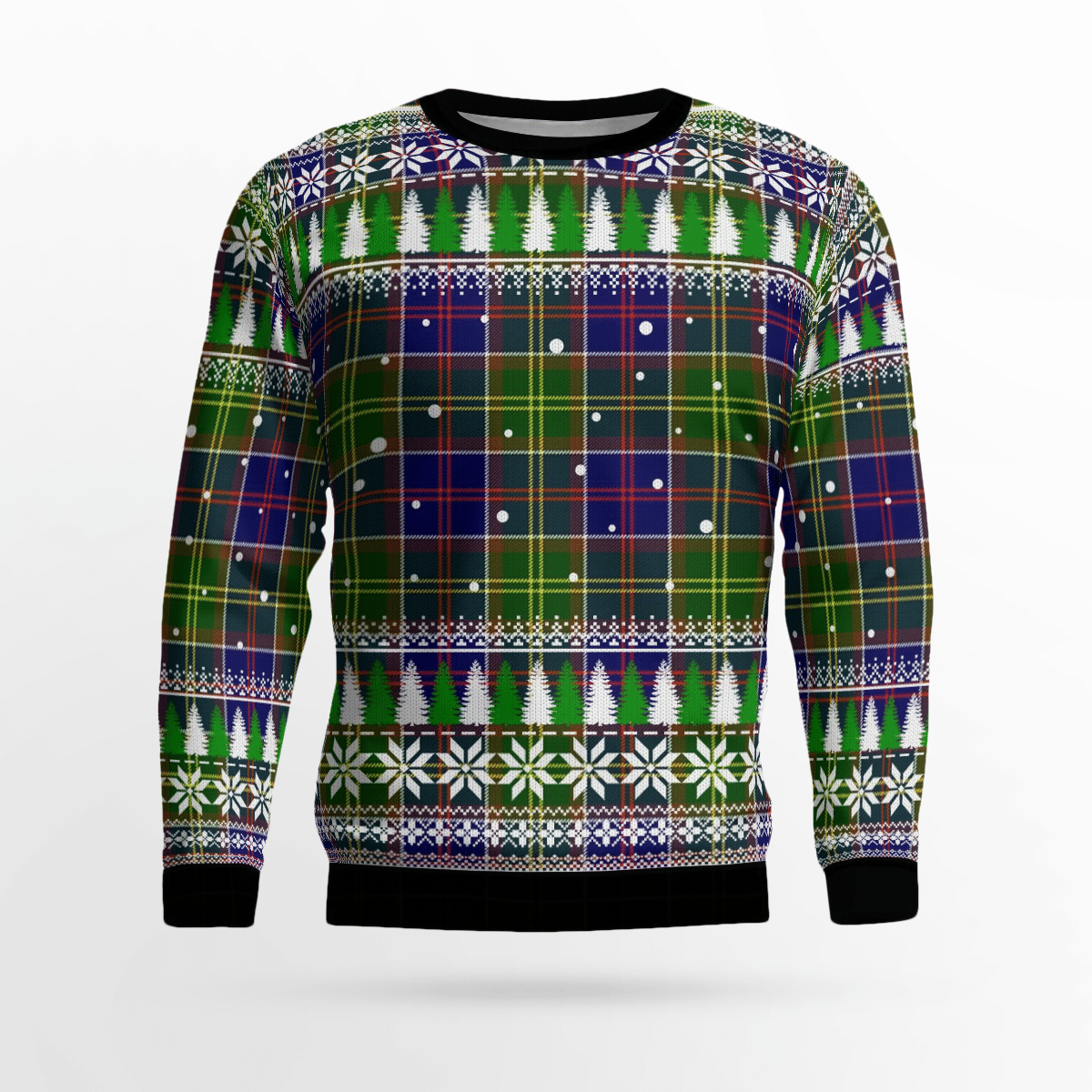 Clan Whitefoord Tartan Christmas Ugly Sweater DV65 Whitefoord Tartan Tartan Ugly Sweater   