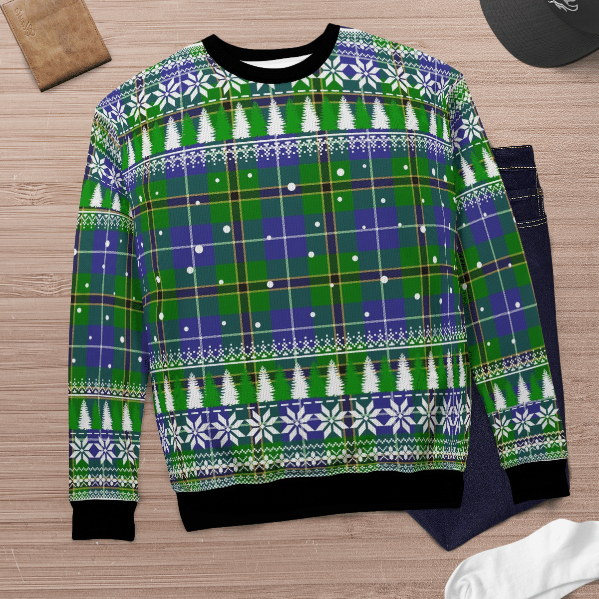 Clan Turnbull Hunting Tartan Christmas Ugly Sweater ZG84 Turnbull Hunting Tartan Tartan Ugly Sweater   